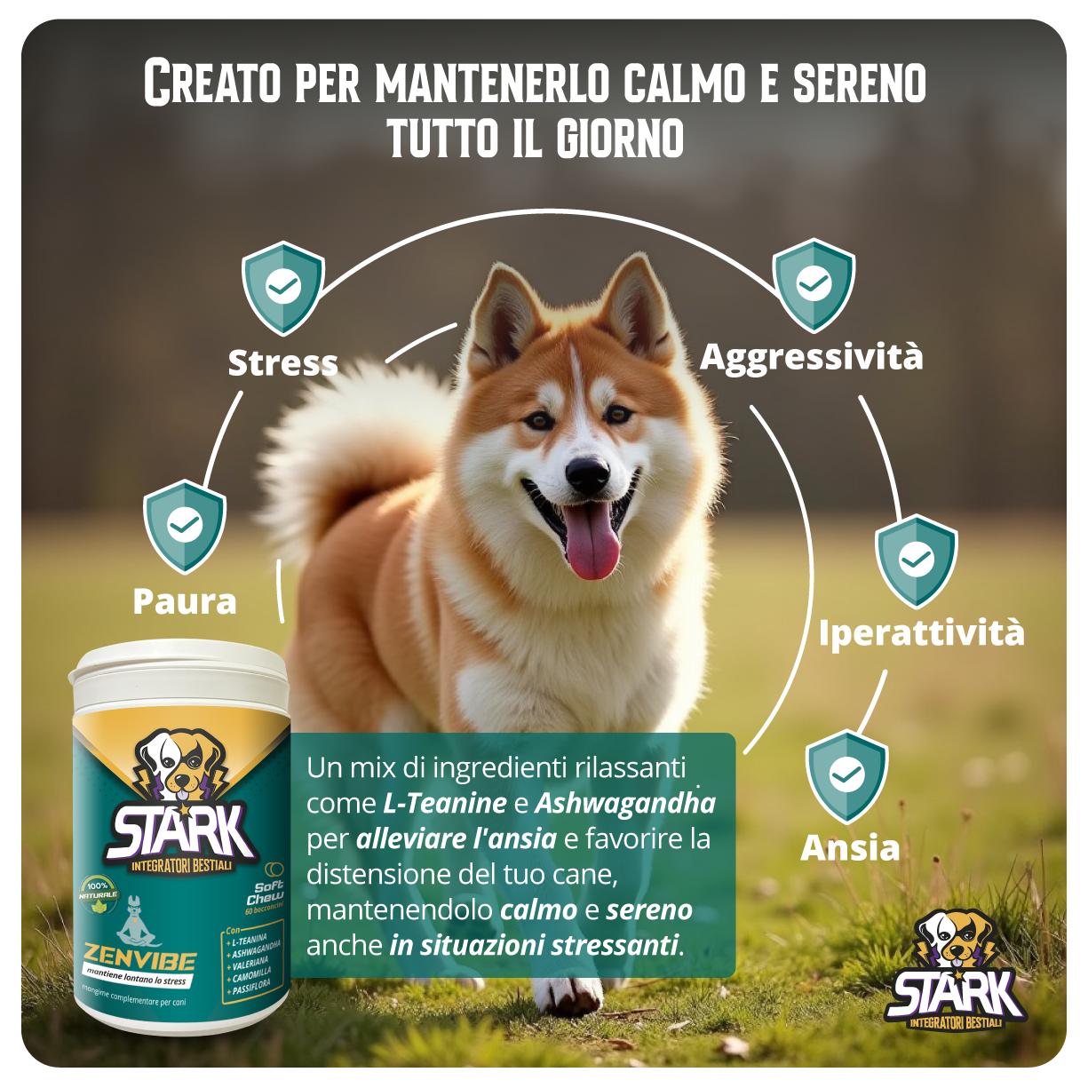 zenvibe - calmante per il relax e l'equilibrio interiore del tuo cane