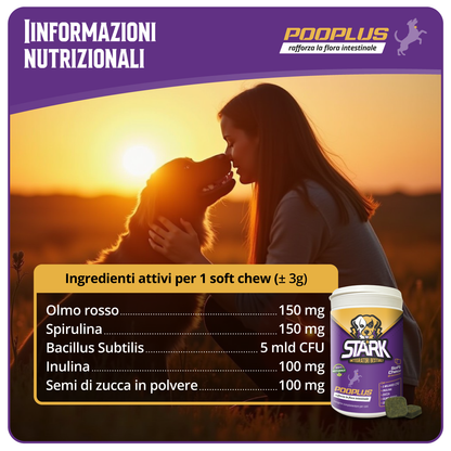 Pooplus - Probiotico per la digestione e il sistema immunitario del cane